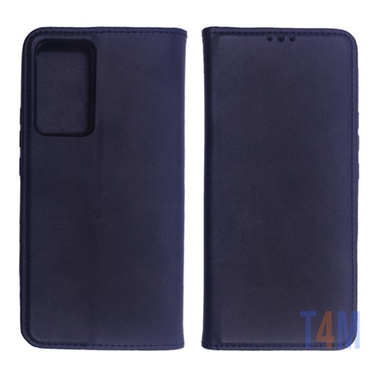 Leather Flip Cover with Internal Pocket For Xiaomi Mi 12 Pro Black